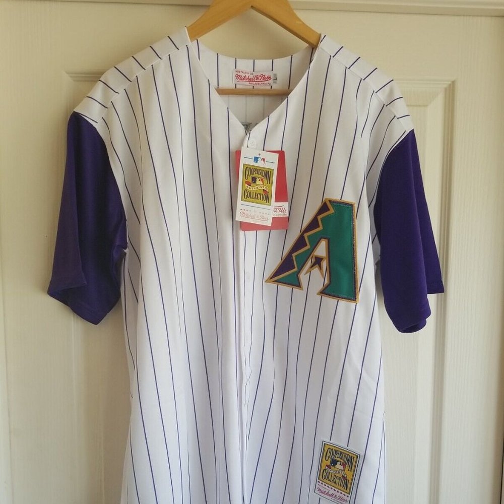 RANDY JOHNSON ARIZONA DIAMONDBACKS THROWBACK JERSEY